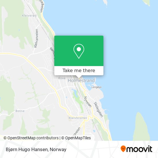 Bjørn Hugo Hansen map