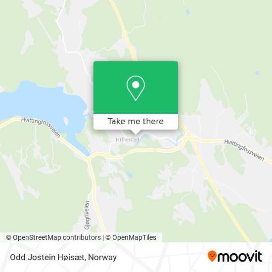 Odd Jostein Høisæt map