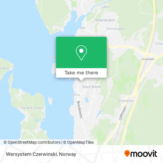 Wersystem Czerwinski map