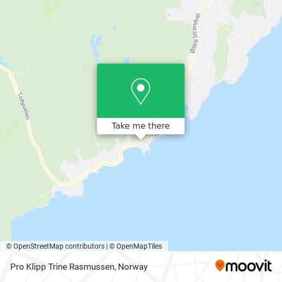 Pro Klipp Trine Rasmussen map