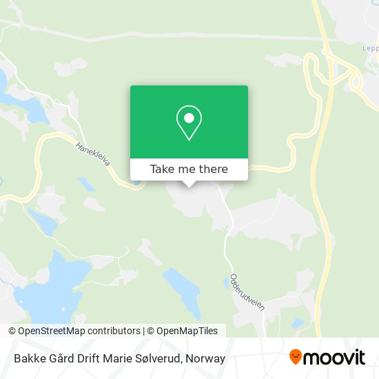 Bakke Gård Drift Marie Sølverud map