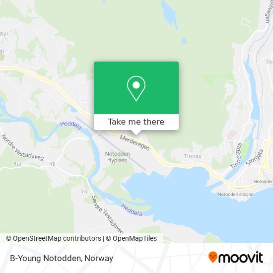 B-Young Notodden map