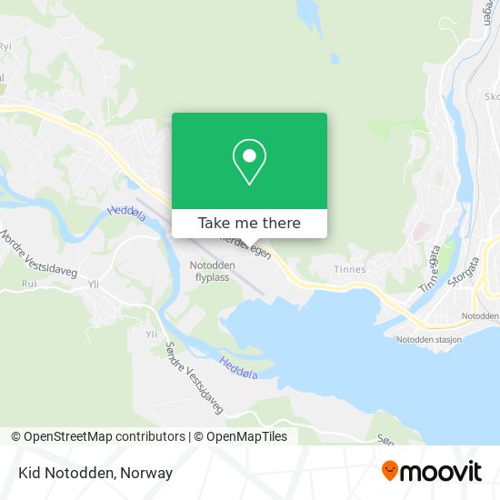 Kid Notodden map