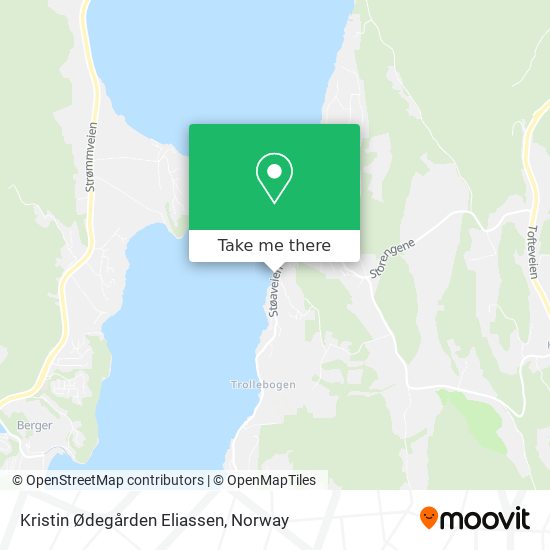 Kristin Ødegården Eliassen map