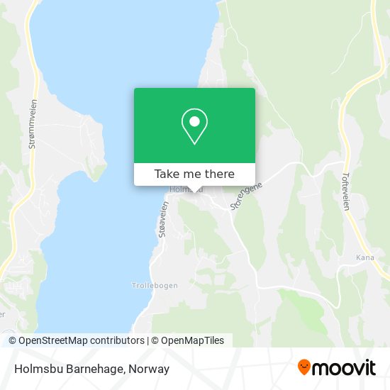 Holmsbu Barnehage map