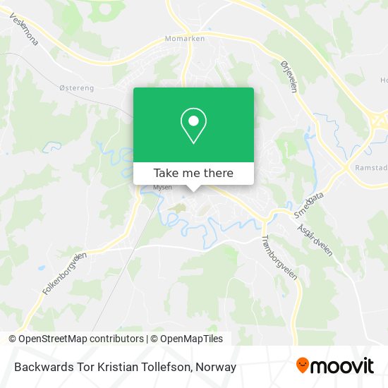 Backwards Tor Kristian Tollefson map