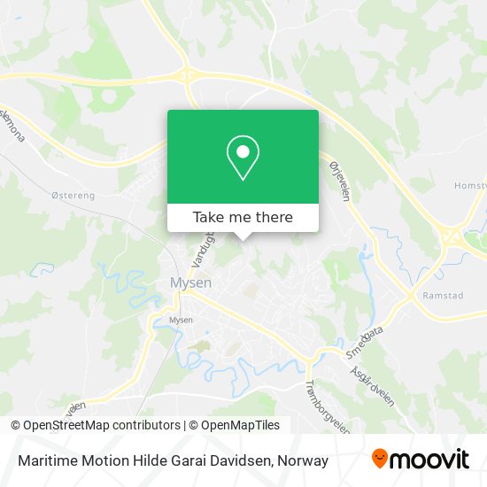 Maritime Motion Hilde Garai Davidsen map
