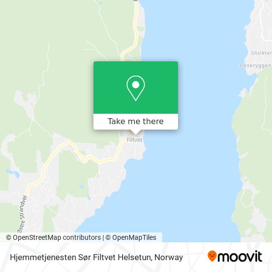 Hjemmetjenesten Sør Filtvet Helsetun map