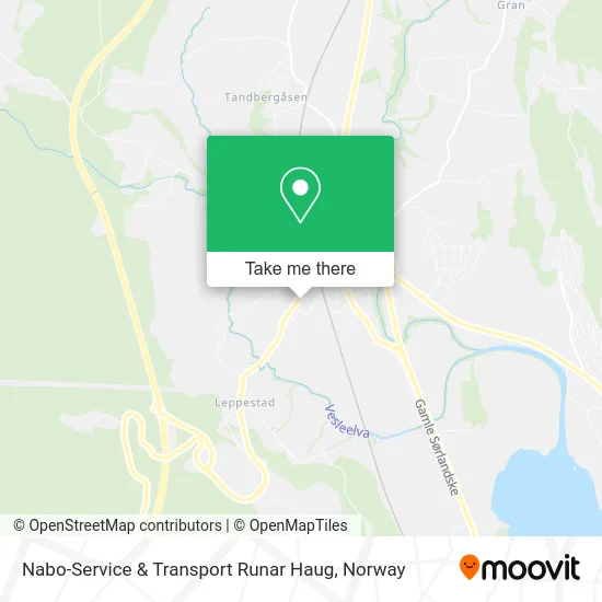 Nabo-Service & Transport Runar Haug map