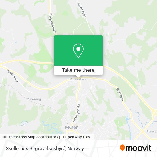 Skulleruds Begravelsesbyrå map