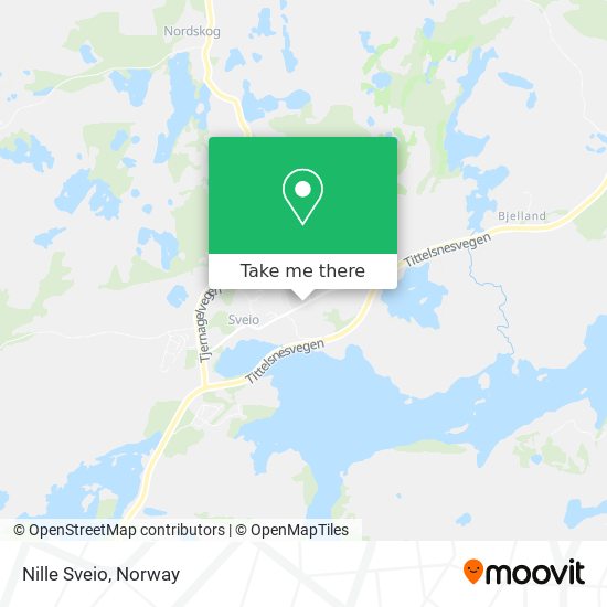 Nille Sveio map