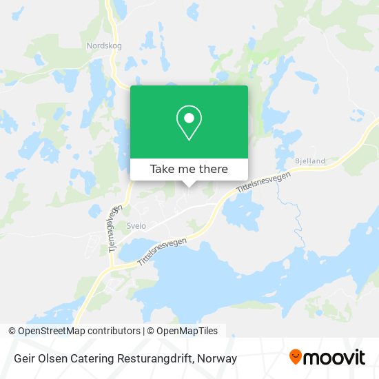 Geir Olsen Catering Resturangdrift map