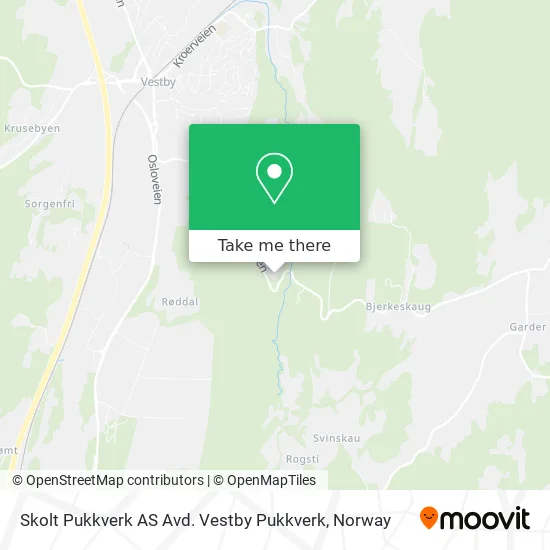 Skolt Pukkverk AS Avd. Vestby Pukkverk map