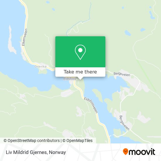 Liv Mildrid Gjernes map