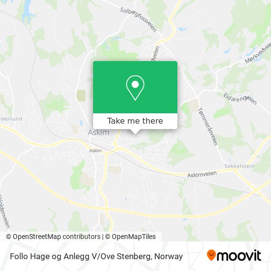 Follo Hage og Anlegg V / Ove Stenberg map