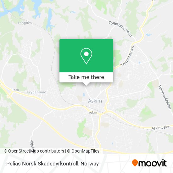 Pelias Norsk Skadedyrkontroll map
