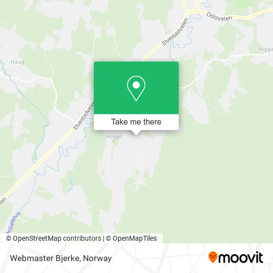 Webmaster Bjerke map