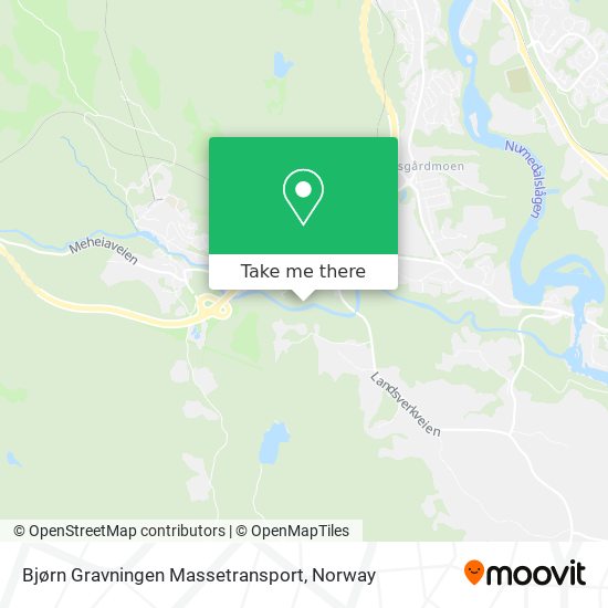 Bjørn Gravningen Massetransport map