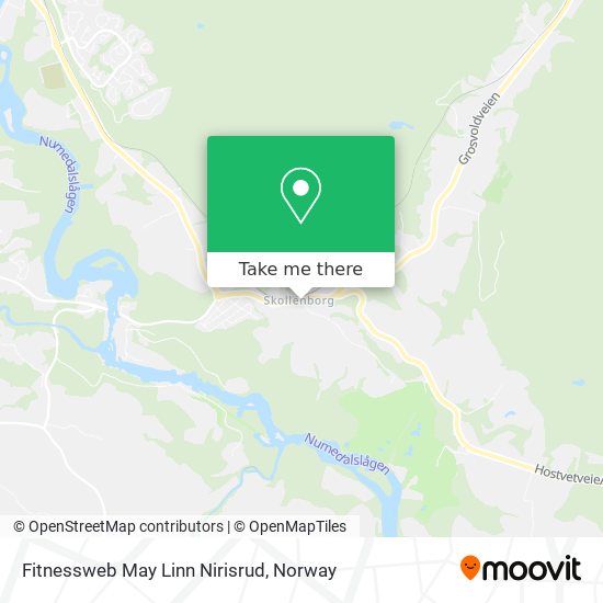 Fitnessweb May Linn Nirisrud map