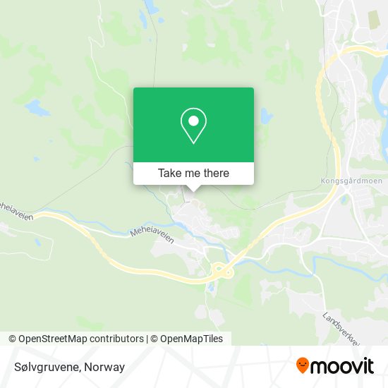 Sølvgruvene map