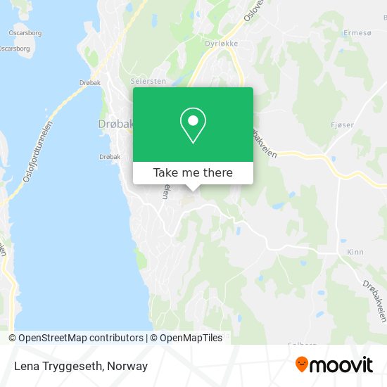 Lena Tryggeseth map