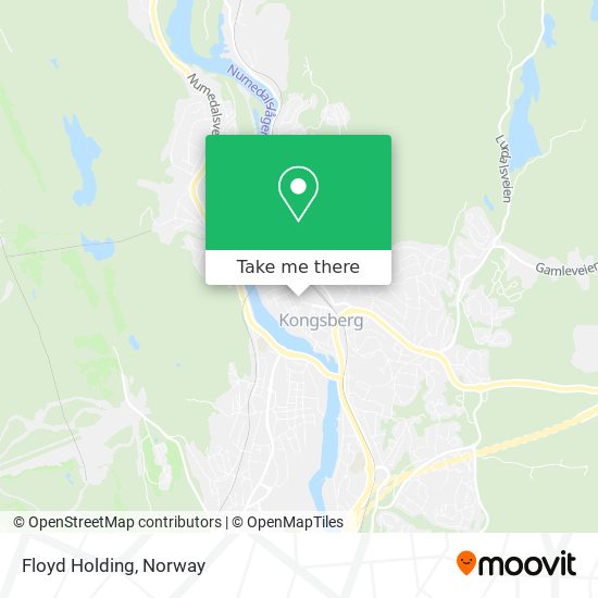 Floyd Holding map