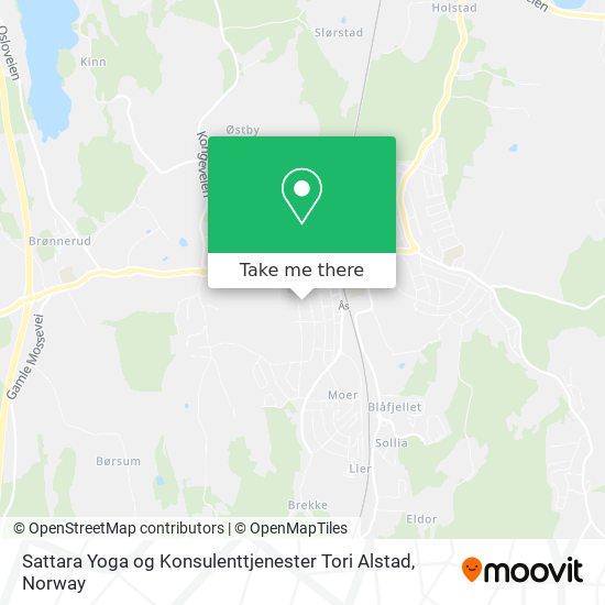 Sattara Yoga og Konsulenttjenester Tori Alstad map