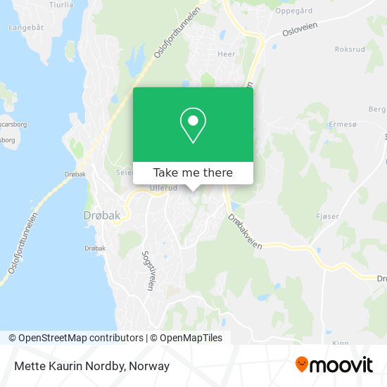 Mette Kaurin Nordby map