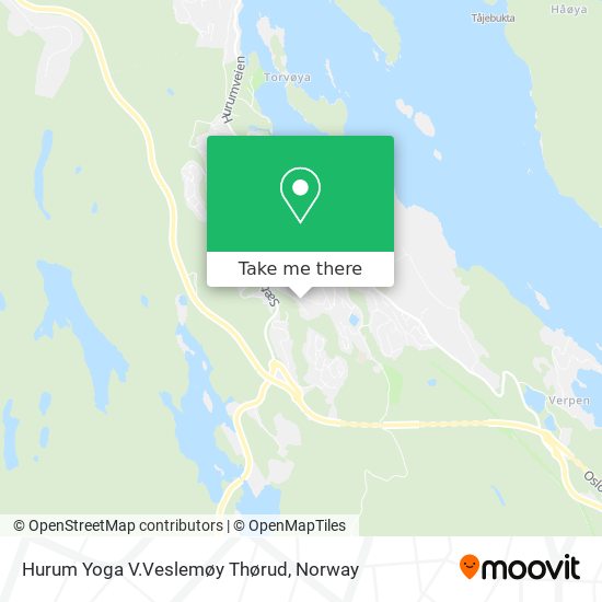 Hurum Yoga V.Veslemøy Thørud map