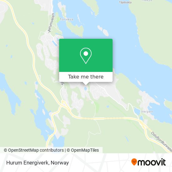 Hurum Energiverk map