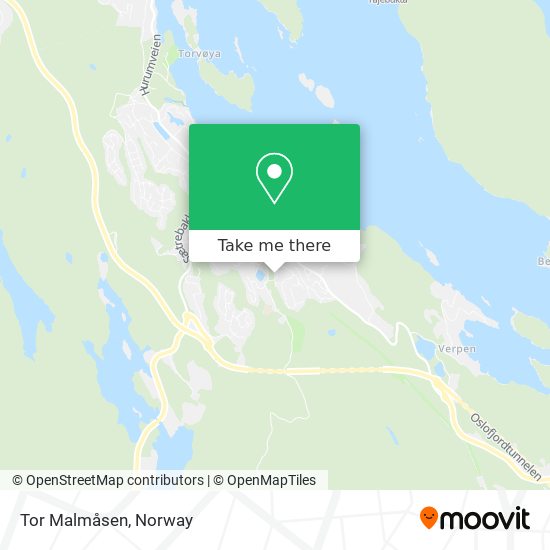 Tor Malmåsen map