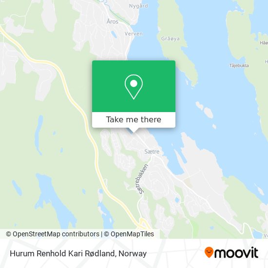 Hurum Renhold Kari Rødland map