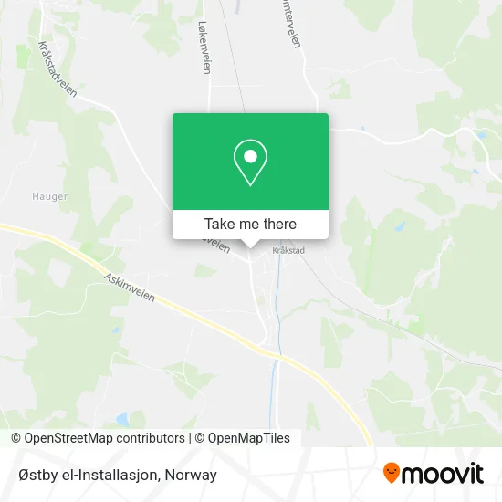 Østby el-Installasjon map