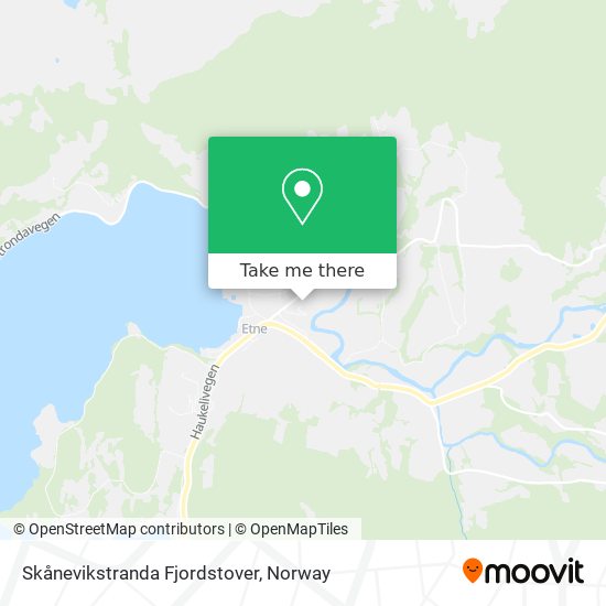 Skånevikstranda Fjordstover map