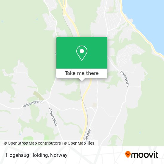 Høgehaug Holding map