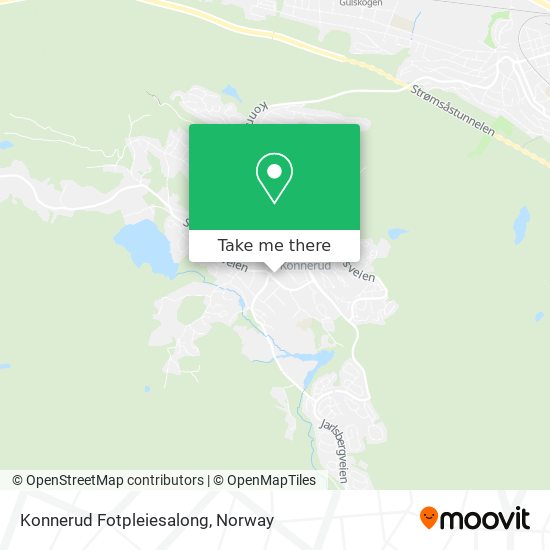 Konnerud Fotpleiesalong map