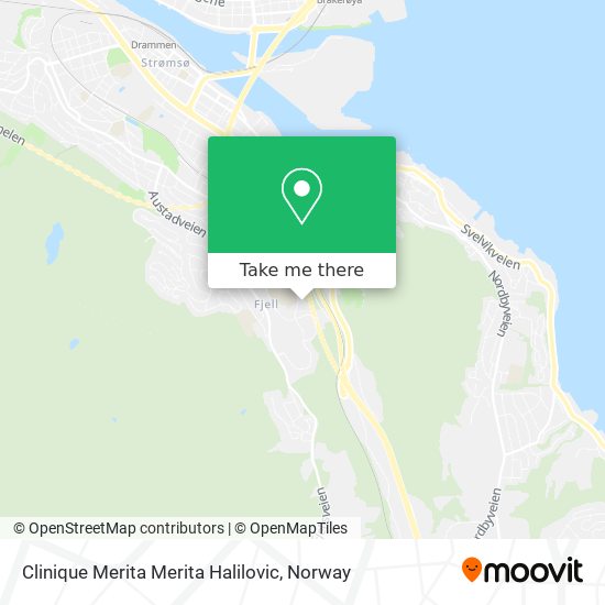 Clinique Merita Merita Halilovic map