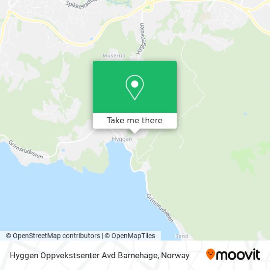 Hyggen Oppvekstsenter Avd Barnehage map