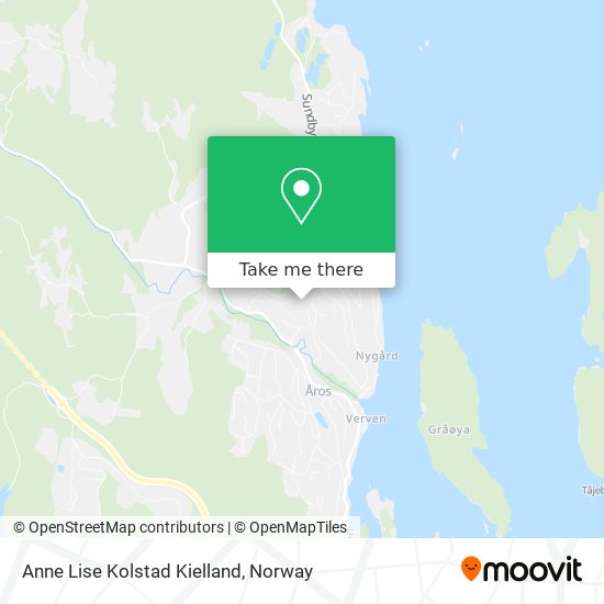 Anne Lise Kolstad Kielland map