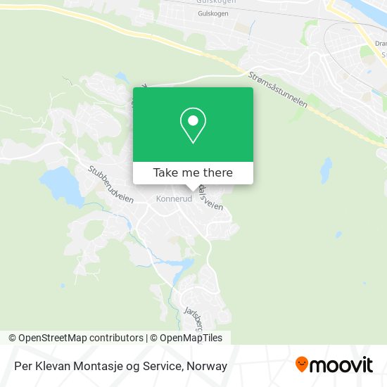 Per Klevan Montasje og Service map