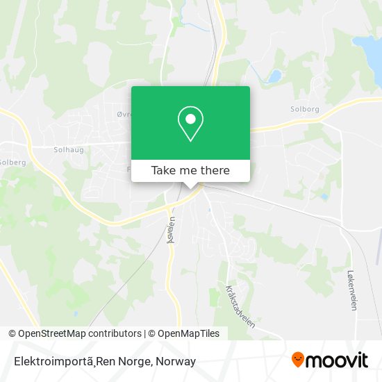Elektroimportã¸Ren Norge map