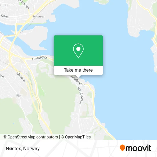 Nøstex map