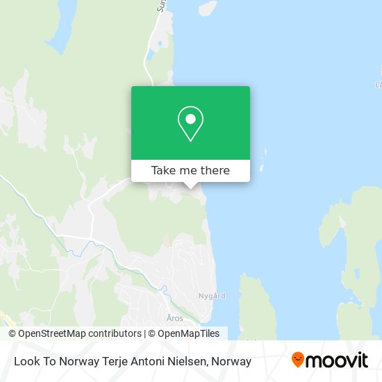 Look To Norway Terje Antoni Nielsen map
