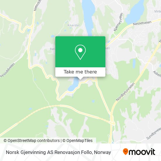 Norsk Gjenvinning AS Renovasjon Follo map