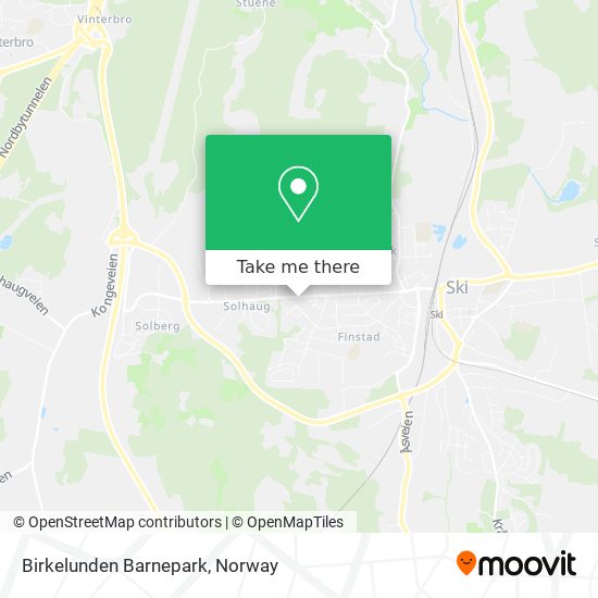 Birkelunden Barnepark map