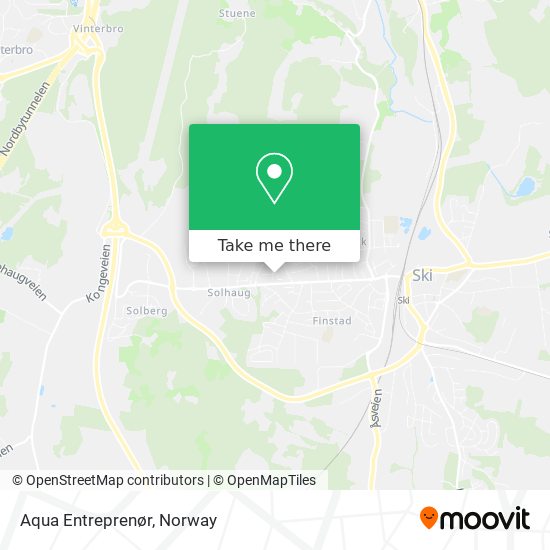 Aqua Entreprenør map