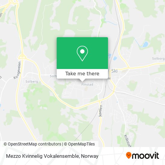 Mezzo Kvinnelig Vokalensemble map