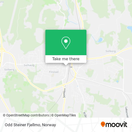 Odd Steiner Fjellmo map