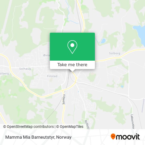 Mamma Mia Barneutstyr map