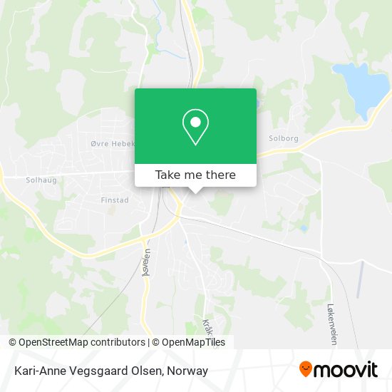 Kari-Anne Vegsgaard Olsen map
